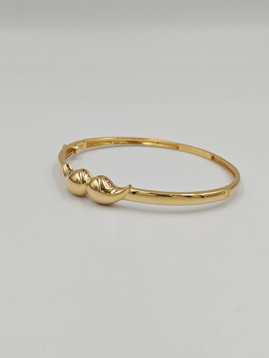 Bottega Bangle 21K Gold